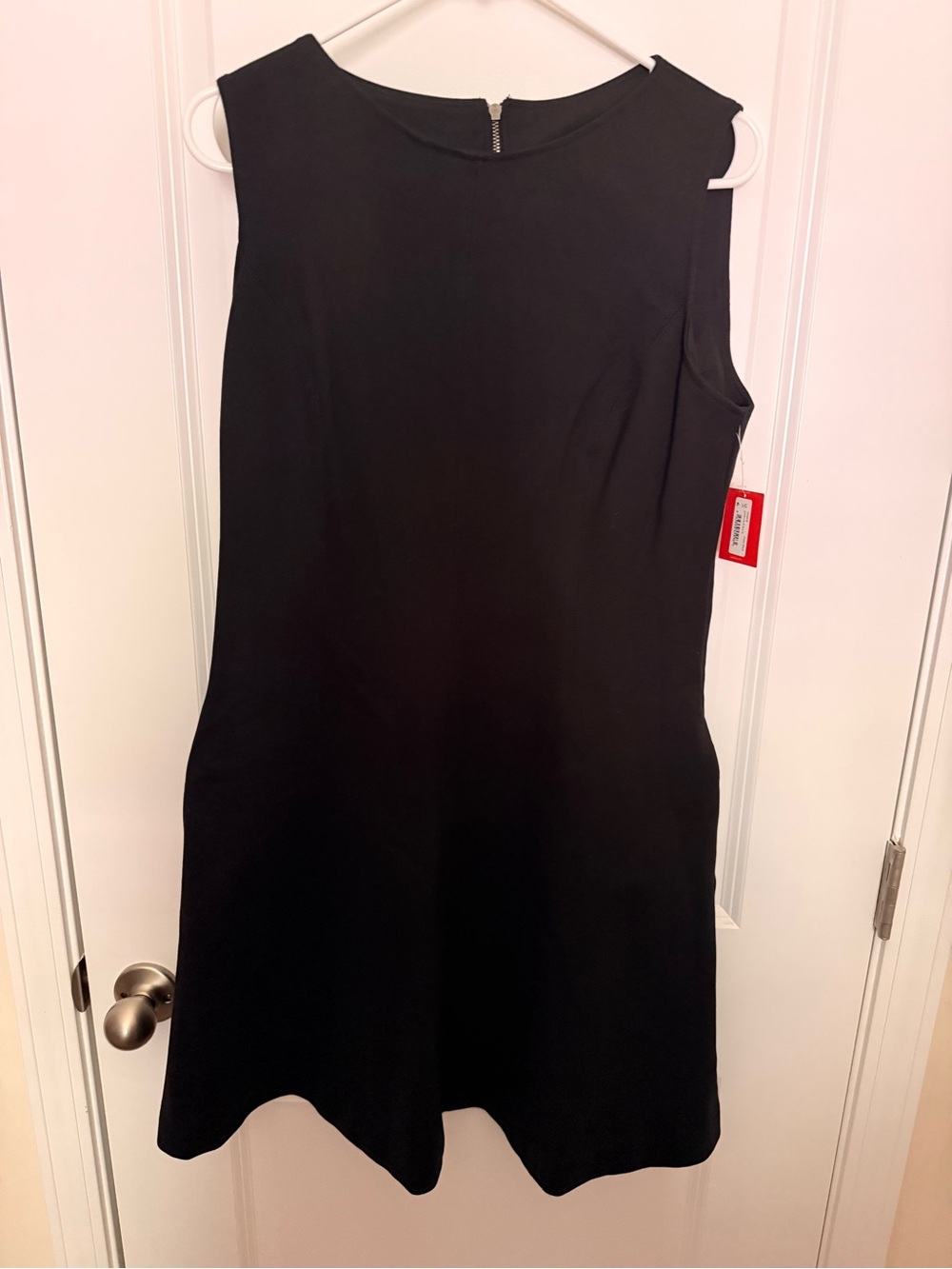 SPANX Black Sleeveless Fit-and-Flare Dress